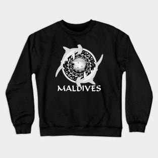 Maldives Hammerhead sharks Crewneck Sweatshirt